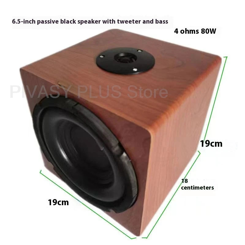 6.5-10 Inch Passive Subwoofer 70-100W Car Speaker 4ohm Sound Box Vehicle Modify For Car Accessories Home Theather Sound System