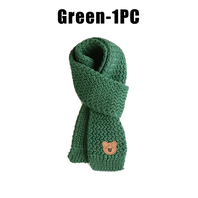 Kids Scarf Boys Girls Baby Winter Warm Scarf Women Knit Shawl Scarf Children Neck Collar Keep Warm Accessories Cheap Parent