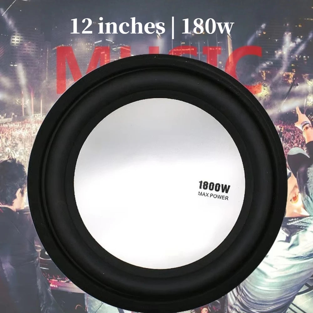12-inch Car Subwoofer Speaker, High-quality High-power Bass Speaker