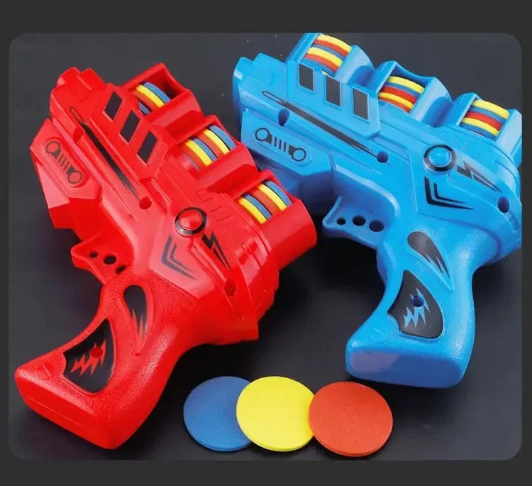 AF Interactive Turnip Gun Cat Toy with 15pcs Reusable Soft Bullets, Pet Hunting Training & Funny Interactive Play Supplies