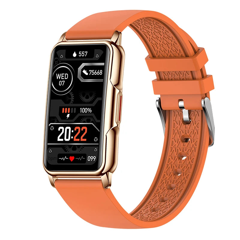 For Android IOS Smart Bracelet Women Smartwatch Men Heart Rate Blood Oxygen Waterproof Sport Smart Band Watch For Ladies +Gift