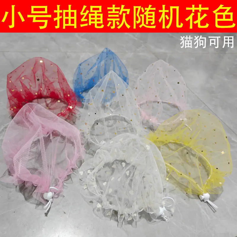 Comfortable Mesh Dog Mouth Cover Prevents Mess Eating Suitable for Small to Medium Dogs Prevents Biting And Licking