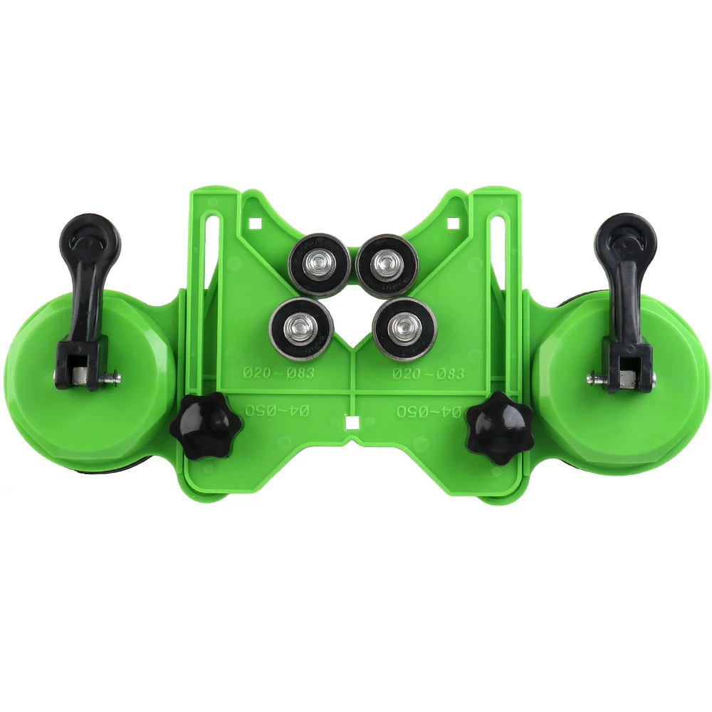 Guide Hole Locator Double Suction Cup Punch Drill Guide Drills Glass Tile Opening Locator 4-83mm Hole Centering Positioning
