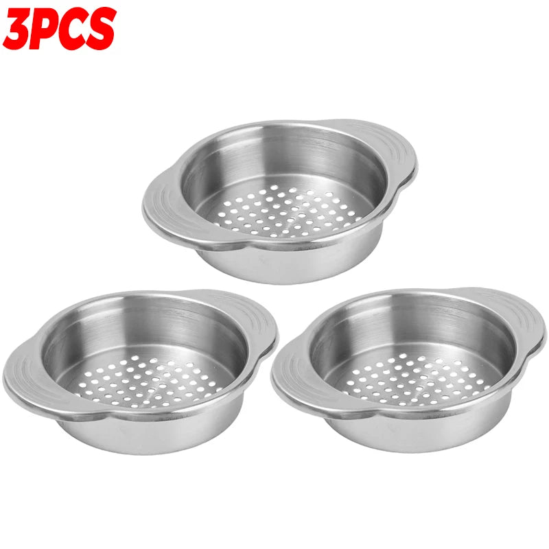 Can Strainer Stainless Steel Food Drainer Double Handle Compact Kitchen Gadget for Tuna Beans Vegetable Quick Drain Tool Durable
