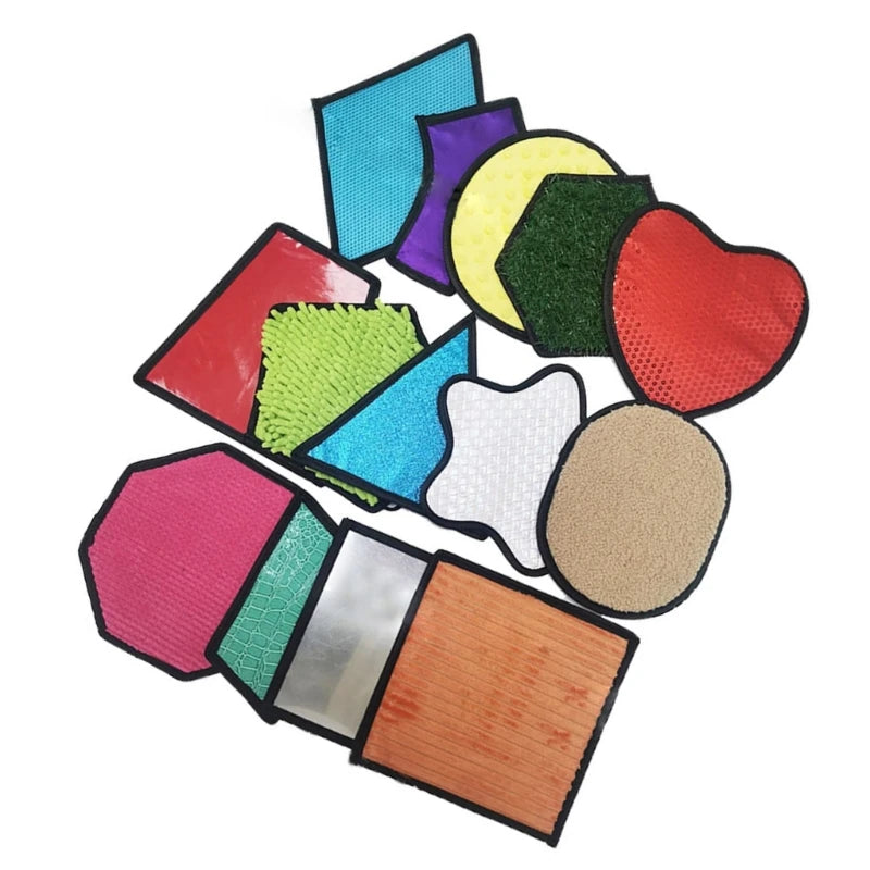 J15U Sensory Training Mat For Autism Child Play Rug Sensory Development Pad