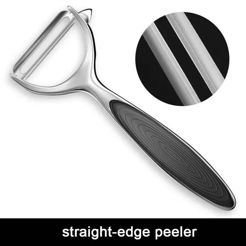 Stainless Steel Kitchen Peeler Vegetables Fruit Peeler Non-slip handle for Household Pumpkins Vegetables Peeling Kitchen Tools