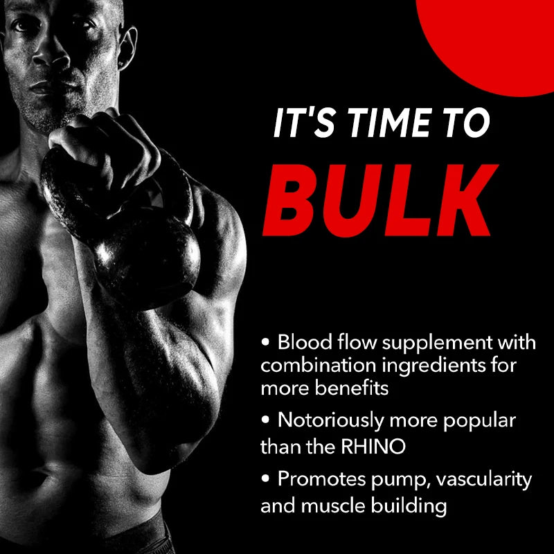 L-Arginine Supplement - Strengthens Muscles and Supports Blood Flow, Circulation, Nutrient Delivery and Pumping