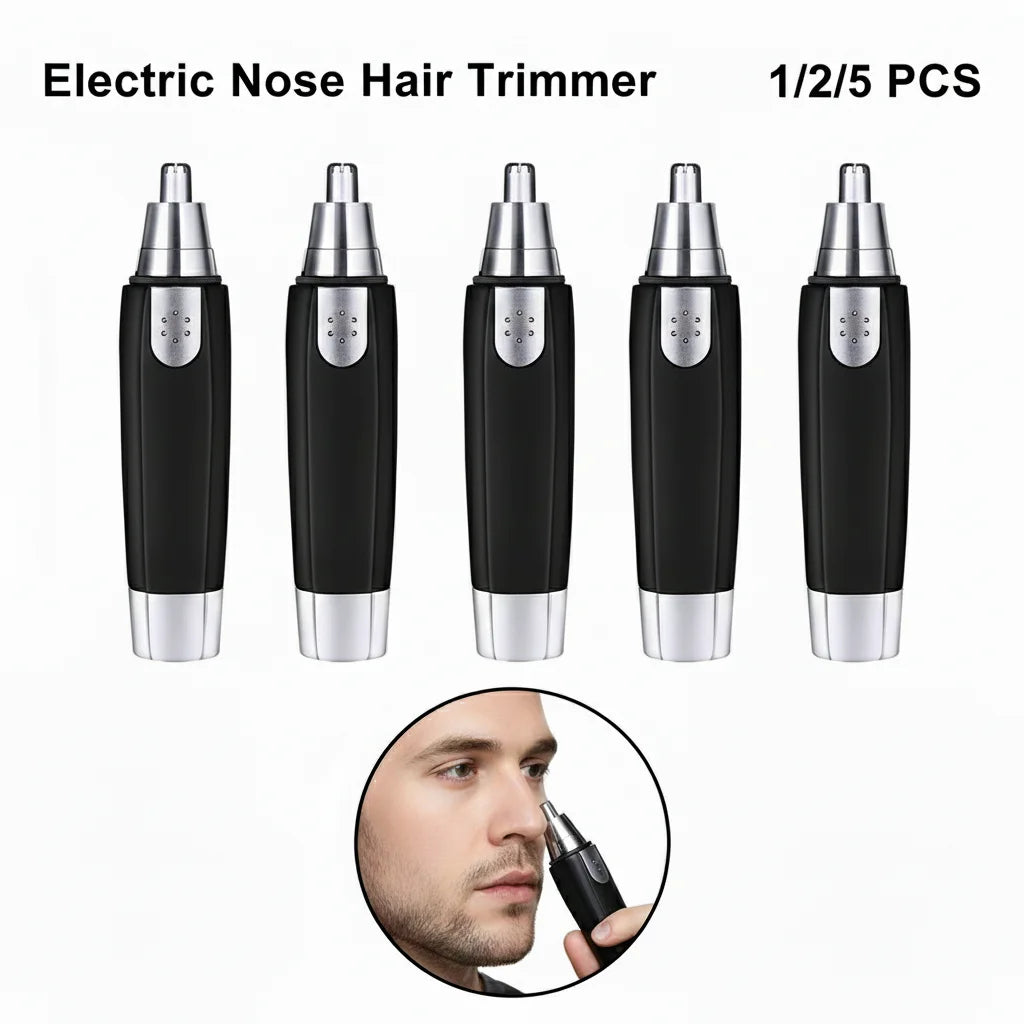 Professional Electric Nose Hair Trimmer Painless Waterproof Stainless Steel Head for Men And Women