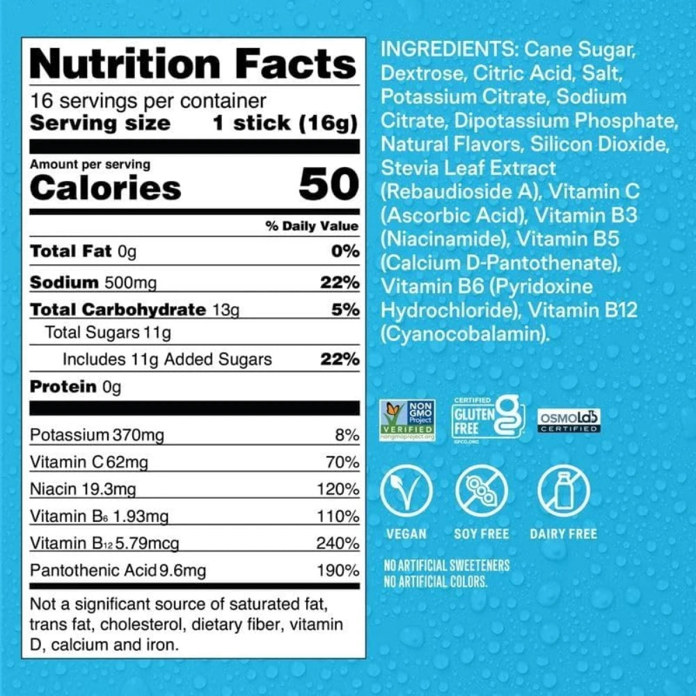 Hydration Multiplier - Cotton Candy | Electrolyte Powder Drink Mix | 1 Pack (16 Servings)