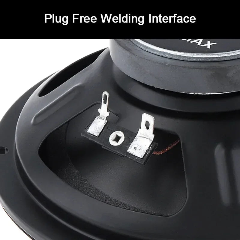 6 Inch Car Speakers 600W HiFi Coaxial Subwoofer Universal Automotive Audio Music Full Range Frequency Car Stereo Speaker