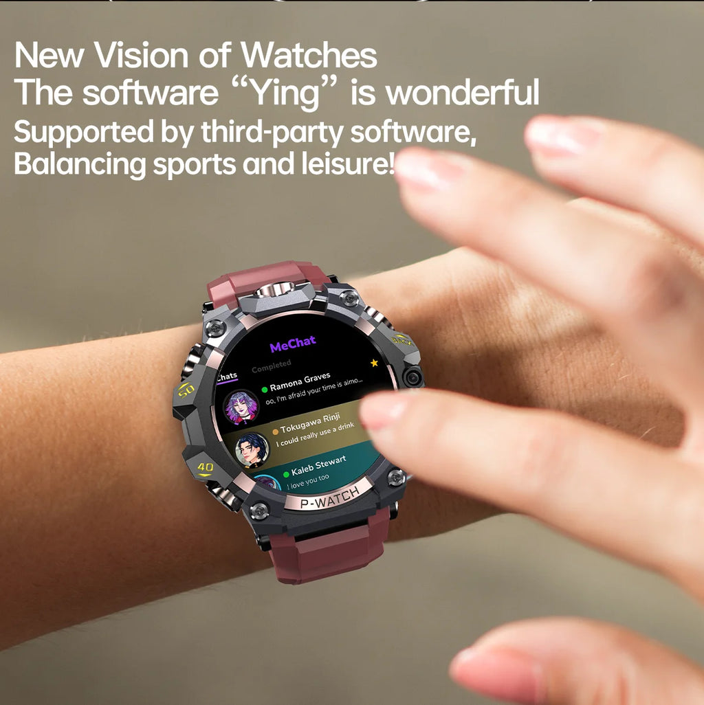4G Smartwatch Android 10.0 Q668 Smartwatch With 2150Mah Battery 800W HD Dual Camera Amoled GPS WIFI NFC Video Call Sim Card Slot