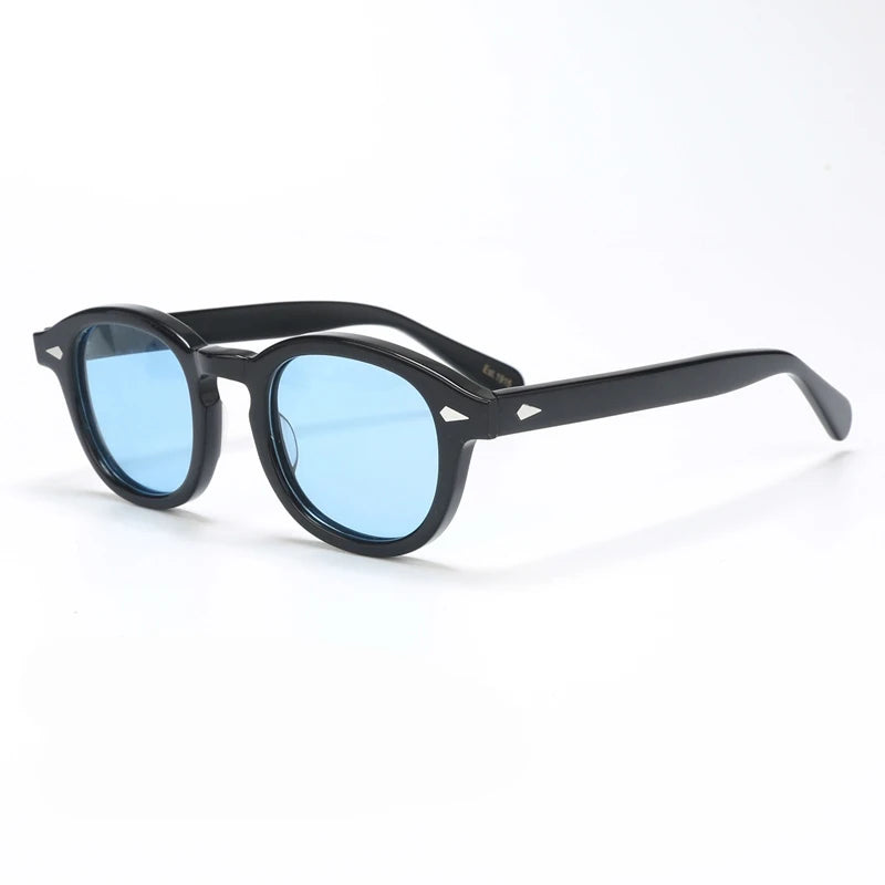 Polarized Sunglasses Men Brand Johnny Depp Sun Glasses Lens Woman Luxury Vintage Acetate Driver's Shade