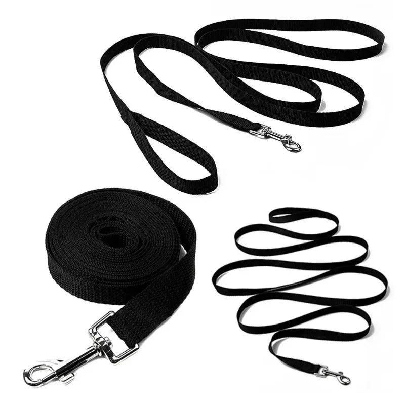 Long Tow Rope Nylon Dog Leashes 1.5M-50M 10M Pet Walking Training Leash Cats Dogs Harness Collar Lead Strap
