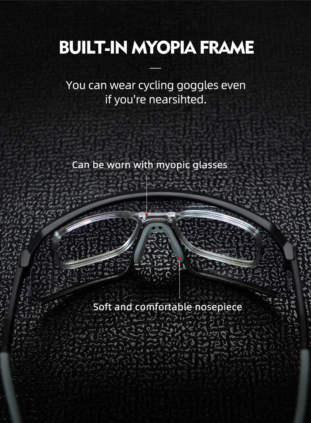 ThinkRider Bike Photochromic Cycling Glasses Bicycle Glasses Sports Men's Sunglasses MTB Road Cycling Eyewear Protection Goggles