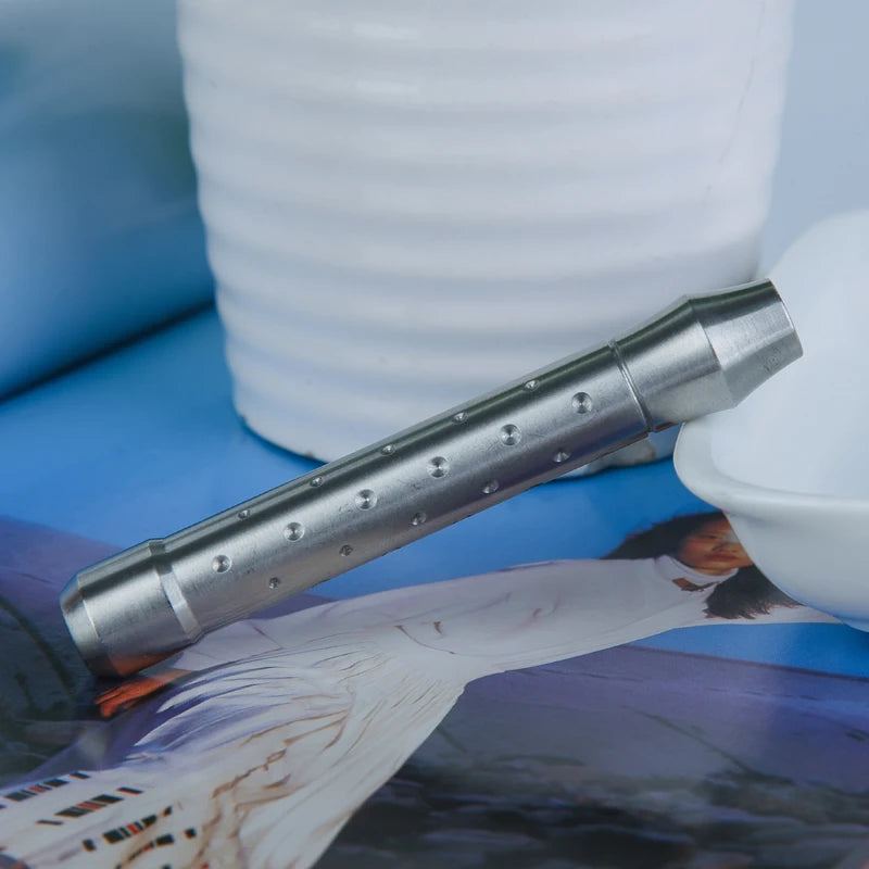 YAQI 80mm Length Stainless Steel Safety Razor Handle Lightweight 59g High Quality Men's Grooming Shaving Tool