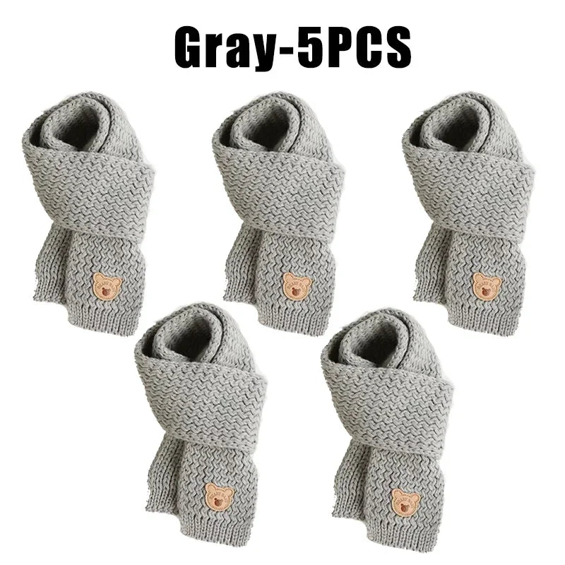 Kids Scarf Boys Girls Baby Winter Warm Scarf Women Knit Shawl Scarf Children Neck Collar Keep Warm Accessories Cheap Parent