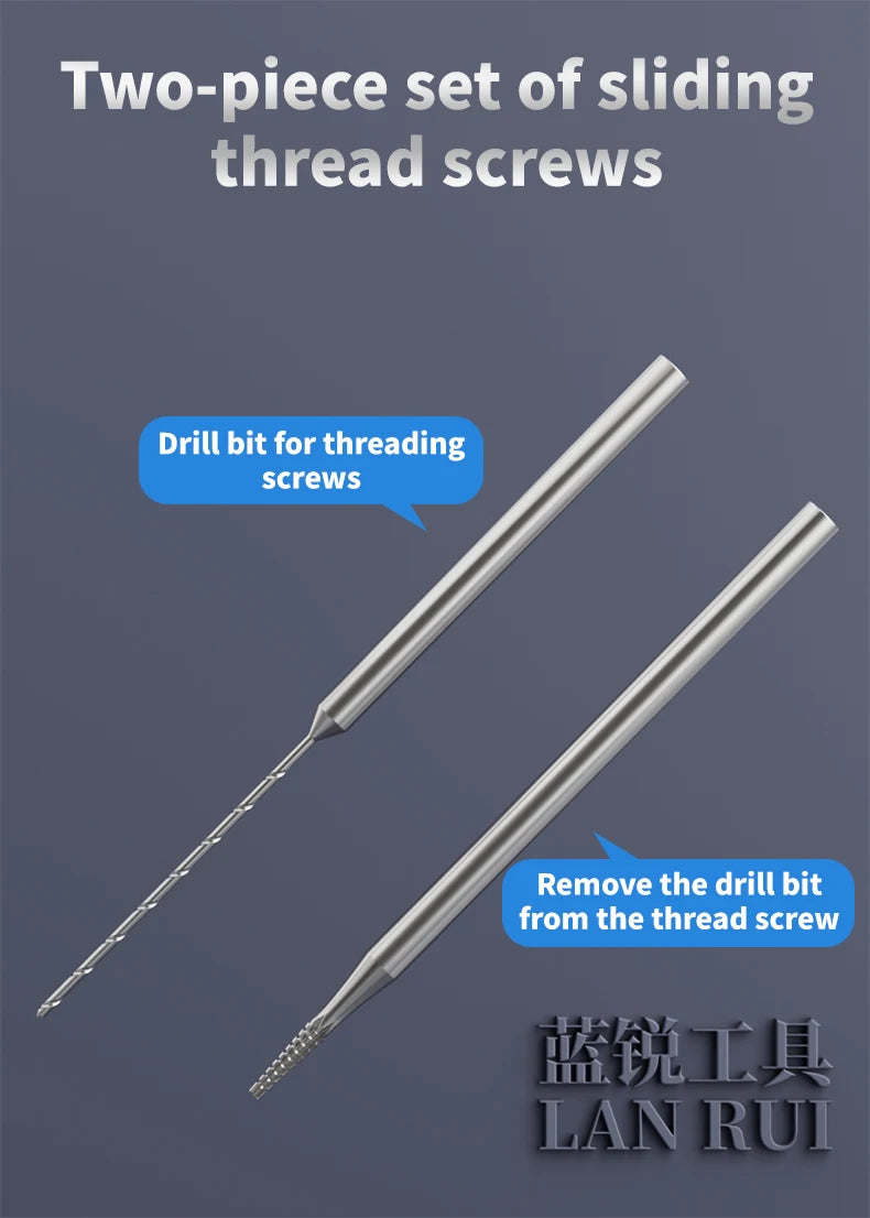 LANRUI U8 Alloy Piercing Sliding Drill Bit for Mobile Phone Repair Alloy Piercing Sliding Drill Bit Removal Extraction Tool