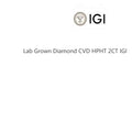 AEAW 14K White Gold Round Cut Lab Grown Diamond Engagement Ring 2 Carat CVD HPHT Lab Grown Diamond Engagement Ring Set IGI
