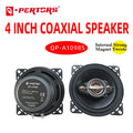 A Pair of 4" Coaxial Speaker 4-Way 350W Max Music Power Subwoofer Nominal Power 35W Impedance 4 Ohms for Audio Systems