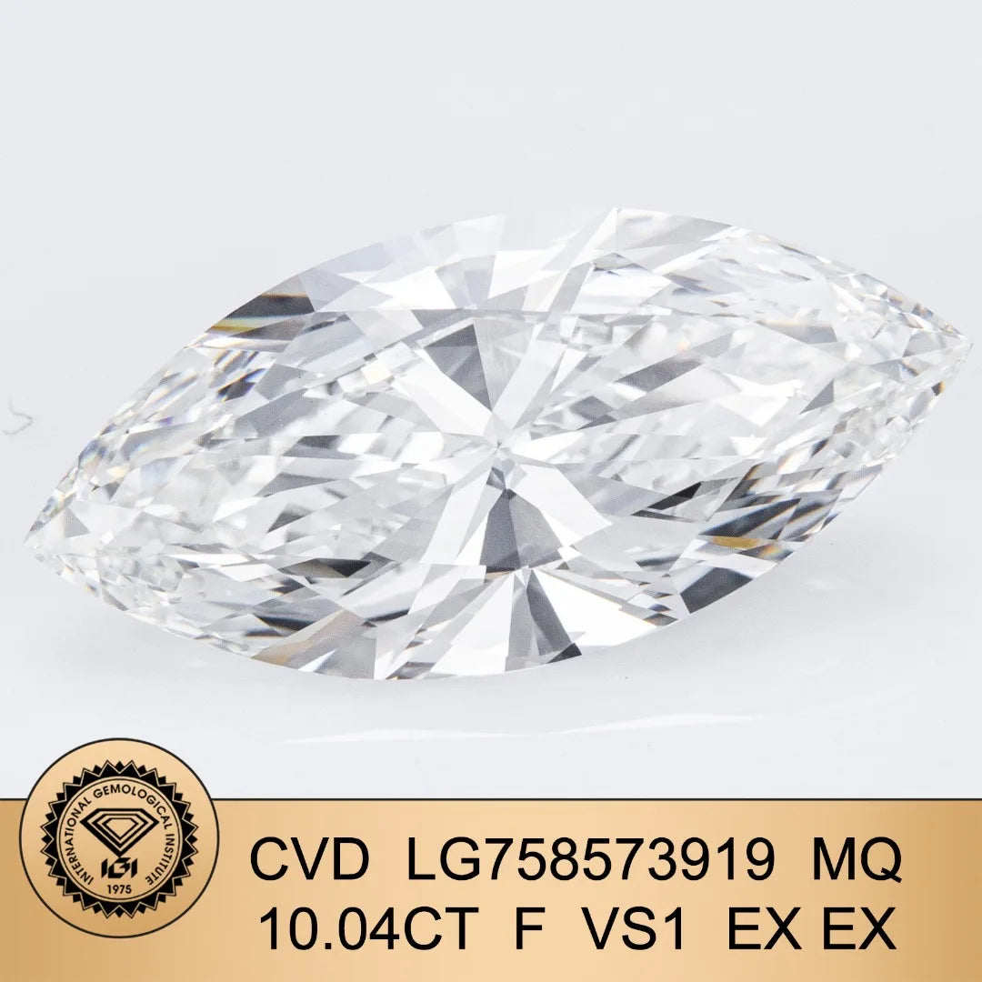 Limited-time 50% off on large With IGI Certificate 7ct 8ct 9ct 10ct 20ct 30ct Big Lab Grown Diamonds CVD Laboratory Diamond