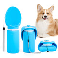 550ml Portable Silicone Pet Water Bottle Outdoor Travel Foldable Leak Proof Dog Water Bottle Cat Water Bottle