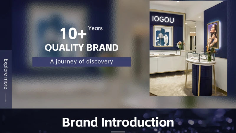 IOGOU 3.6ctw. D Moissanite Wedding Rings for Women 18k Gold Plated 925 Silver Promise Finger Jewelry Certified Lab Diamond Bands