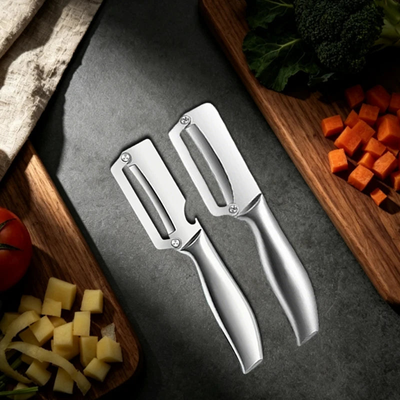 Stainless Steel Kitchen Peeler Vegetables Fruit Peeler Non-slip handle for Household Pumpkins Vegetables Peeling Kitchen Tools
