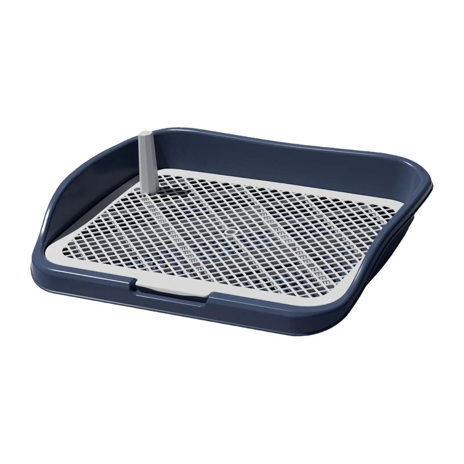 Pee Pad Holder Dog Toilet Open Top Entry Dog Litter Pan Reusable Dog Potty Tray Training Pad for Garden Household Porch Bunny