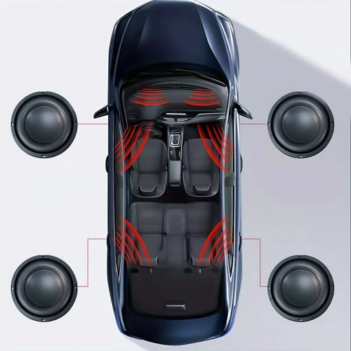 1pc 6.5" Car Subwoofer 200W Audio Speaker 4 Ohm Car Component Stereo Modification for Car & Home Theater System Upgrade