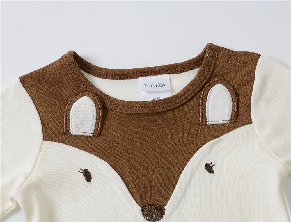 2025 3 pcs/lot Baby Boy Girls Rompers 100% Cotton Long Sleeve Overalls 0-12 Months Cool Print  Newborn Jumpsuit