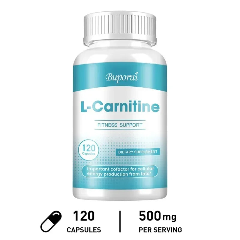 L-Carnitine Capsules - Weight Management,Support Energy,Grow Muscles, Promote Metabolism, Improves Memory and Concentration