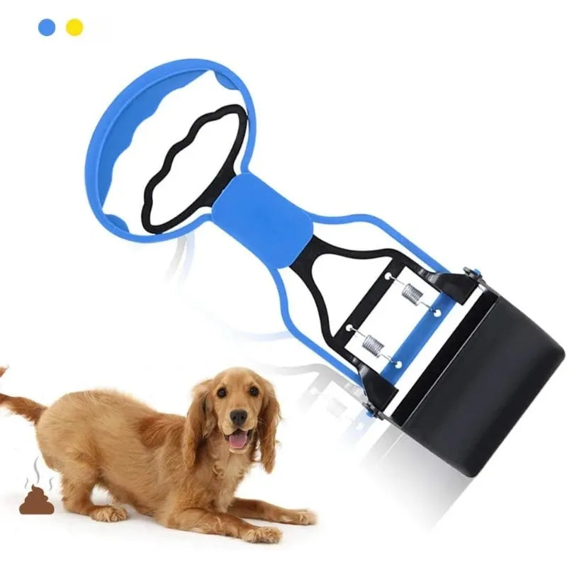 Dog Poop Bags Holder Picker Scooper Dog Waste Clean Up Poop Cleaner Claw Grabber for Dogs Puppy Outdoor Walking Park Tools