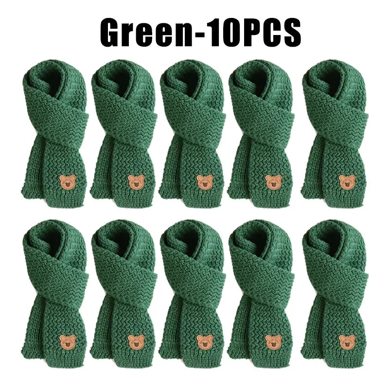 Kids Scarf Boys Girls Baby Winter Warm Scarf Women Knit Shawl Scarf Children Neck Collar Keep Warm Accessories Cheap Parent