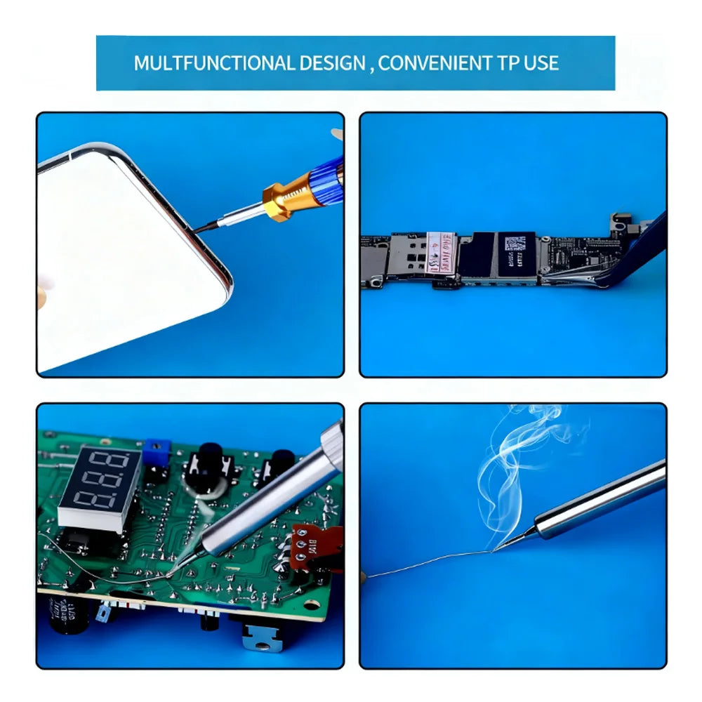 1pcs Soldering Station Mat Silicone Work Mat Heat Resistant Anti-Static Magnetic Mat for Electronic Phone Laptop Watch Repair