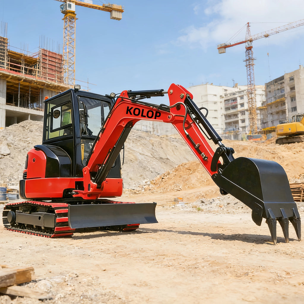 Enclosed Cab 2 Ton Mini Excavator 1 Ton Tracked Mini Digger Customized EURO 5 Kubota Yanmar Diesel Engine Fast Delivery