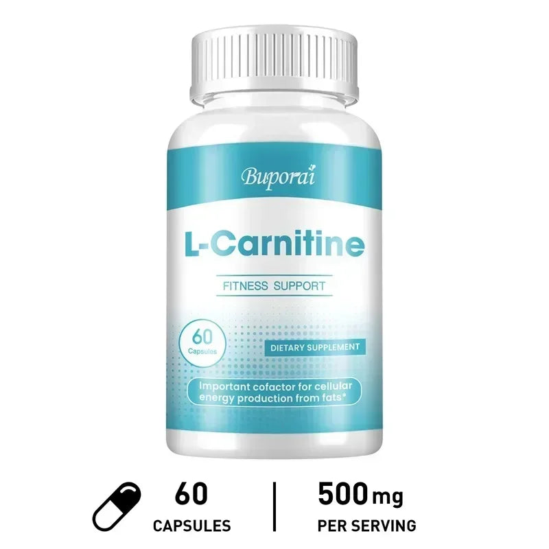 L-Carnitine Capsules - Weight Management,Support Energy,Grow Muscles, Promote Metabolism, Improves Memory and Concentration