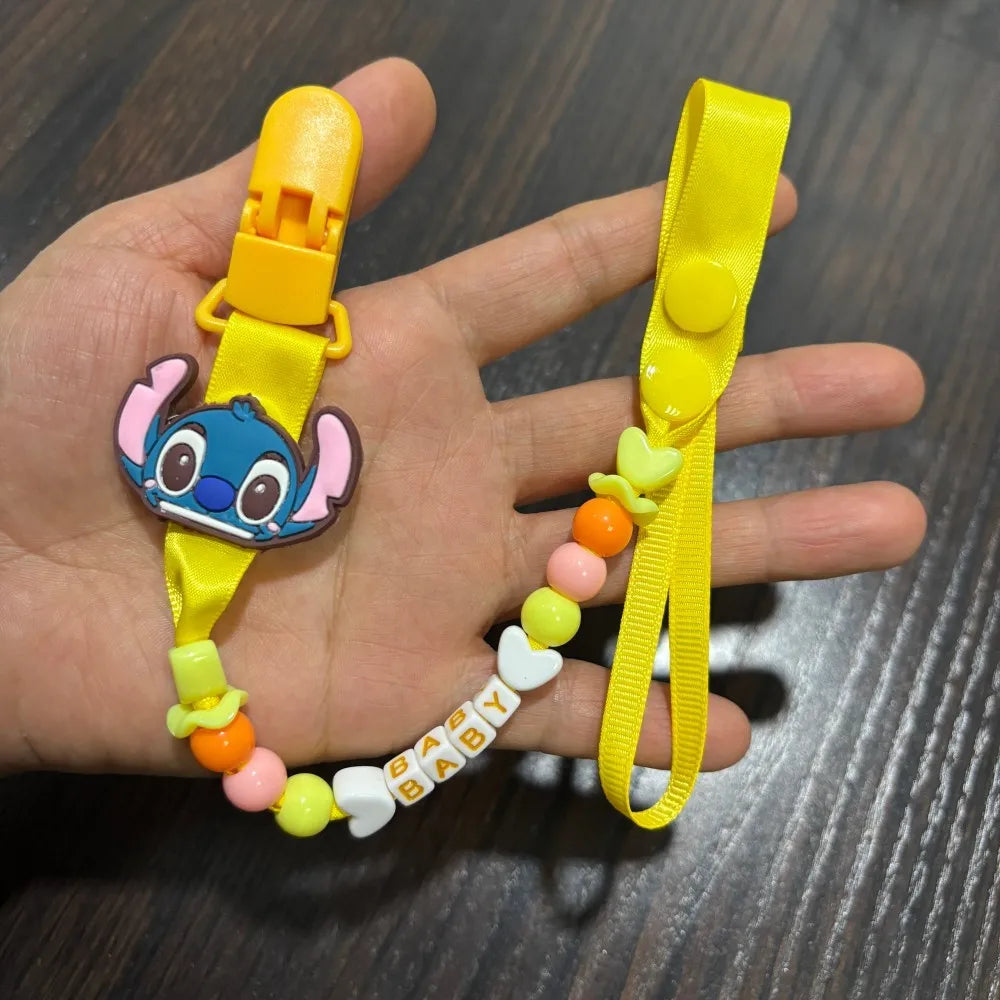 Chewing nipple clip  cute pacifier holder & baby pacifier clip Newborn pacifier feeding gift suitable for babies aged 0 - 8M