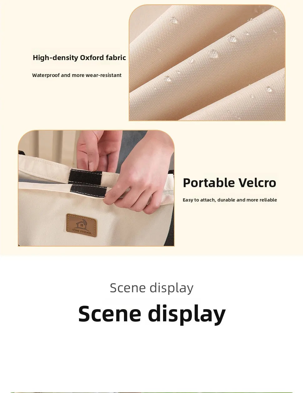 Thiened Ox Fabric Portable Folding Chair Storage Bag Outdoor Cam Carry Bag Durable Staing Chair Organizer