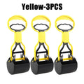 Durable Plastic Portable Pet Pooper Scooper with Sawtooth Edge Dog Poop Picker for Indoor Outdoor Cleaning Tool