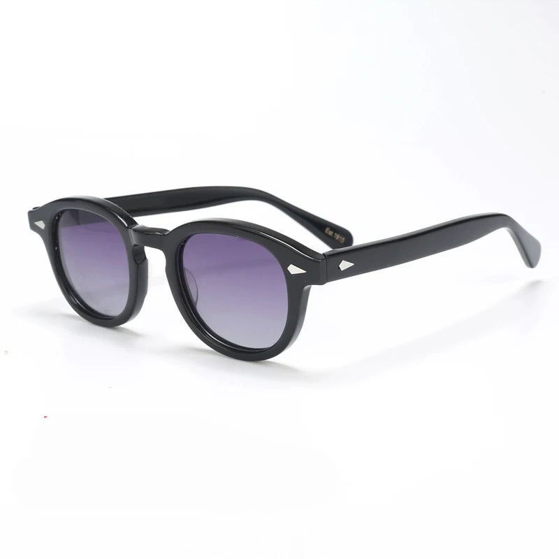 Polarized Sunglasses Men Brand Johnny Depp Sun Glasses Lens Woman Luxury Vintage Acetate Driver's Shade