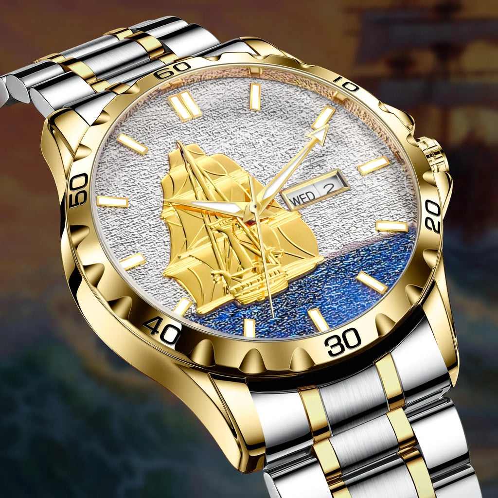 Glenaw Sailing Series Top Brand Luxury Men's Watch Fashion Business Fully Automatic Mechanical Waterproof Watch