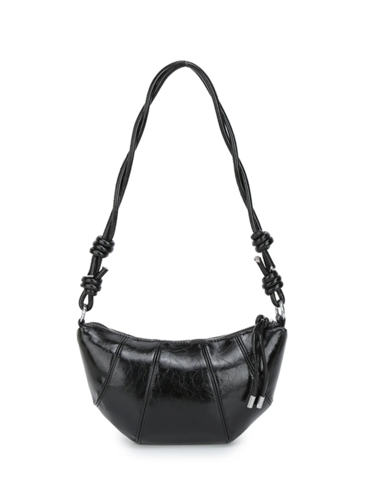 Casual Dumpling Shaped Large Capacity Shoulder Bag for Women 2026 New Style Soft Handle Single Strap Crossbody Luxury Bag
