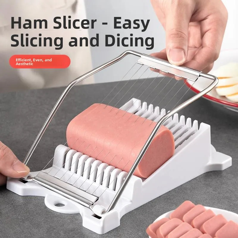 Stainless Steel Multifunctional Cutter for Home Kitchen Slices Thin Meat Diced  Meat Strips Kitchen Meat Cutting Tool