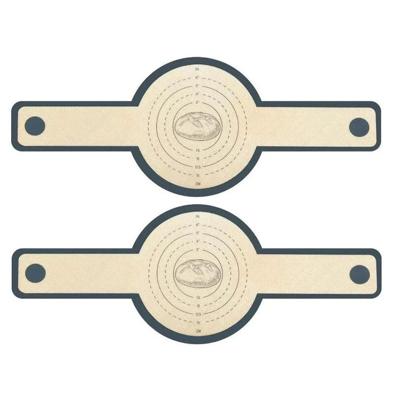Silicone Bread Sling Mat for Dutch Oven Portable Long Handles Non-Stick Reusable Mat Easy Clean Sourdough Transfer