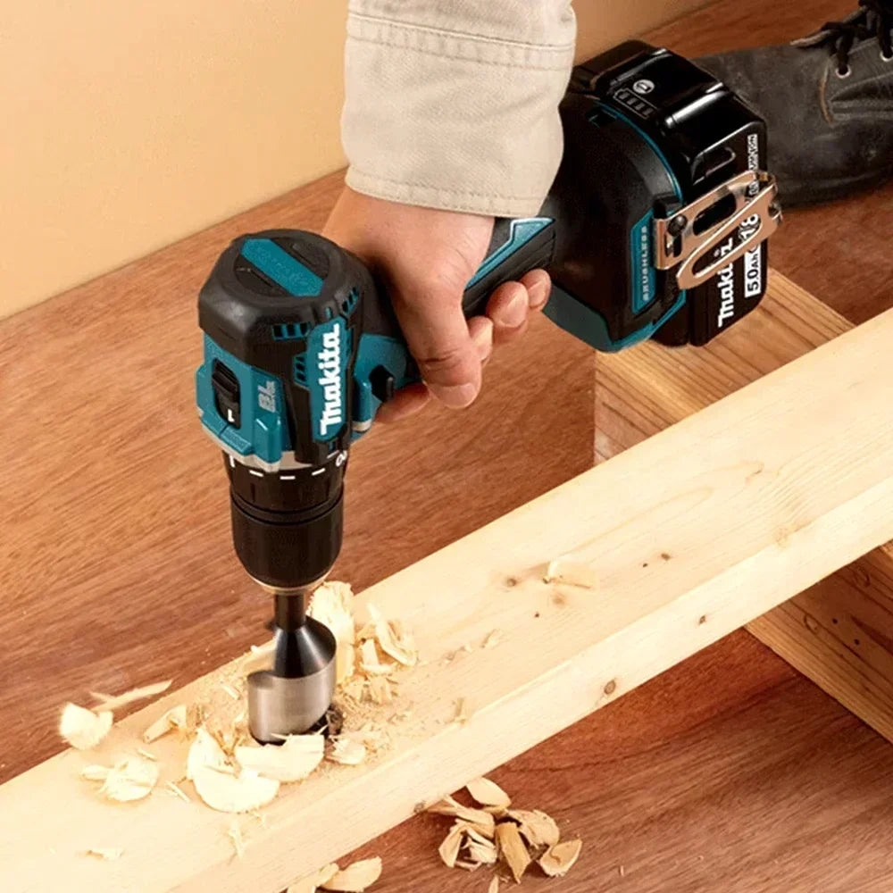 Original Makita DDF487 Cordless Driver Drill Brushless Electric Impact Screwdriver 18V Makita Rechargeable Power Tool battery