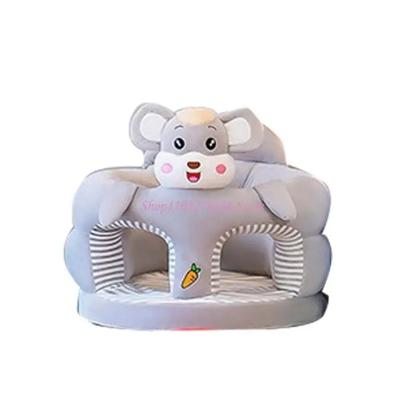 R6FD Baby Learning Sit Sofa Chair Cartoon Toddler Couch for Infants & Toddlers