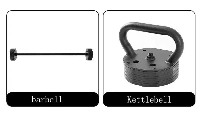 Quick Disassembly Plug-in Adjustable Dumbbells Multifunctional Men's Fitness Arm Muscle 1kg Incremental Steel Dumbbell