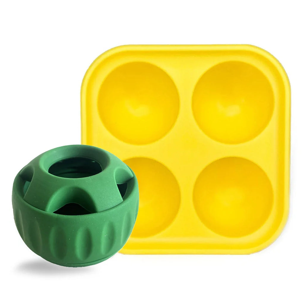 Chew Proof Interactive Dog Toys Silicone Dog Treat Molds Pupsicle Frozen Treat Maker Summer Cooling for Large Breed Dogs