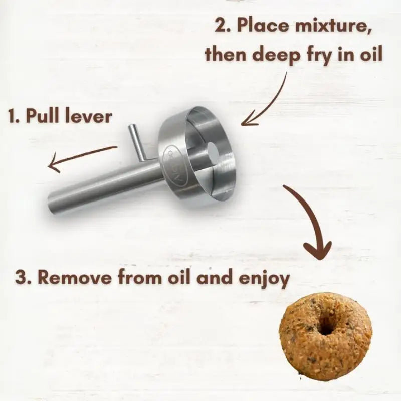 Falafel Meatball Scoop Maker Tools Stainless Steel Professional Falafel Maker Scoop Nonsticky Falafel Mold Kitchen Gadgets