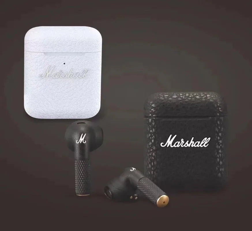 Marshall MINOR III 100%Original Earphones Wireless Bluetooth 5.1 Headphones Sports Denoise Hi-Fi Bass Subwoofer Music Headset